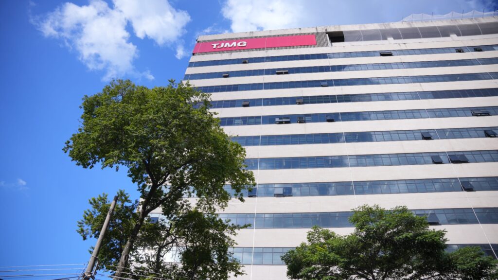 Fachada de uma das sedes do Tribunal de Justiça de Minas Gerais (TJMG) em Belo Horizonte, Minas Gerais